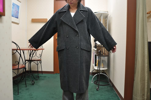 古いコートを今風にリフォーム 作品紹介 洋服直しのリフォーム三光サービス